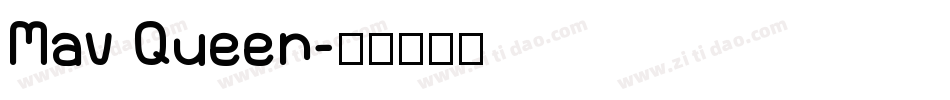 May Queen字体转换